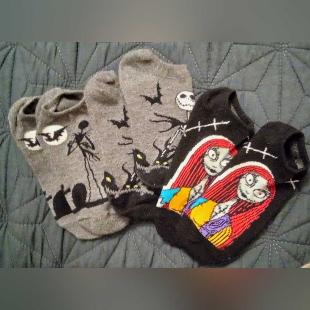 Nightmare Before Christmas Socks